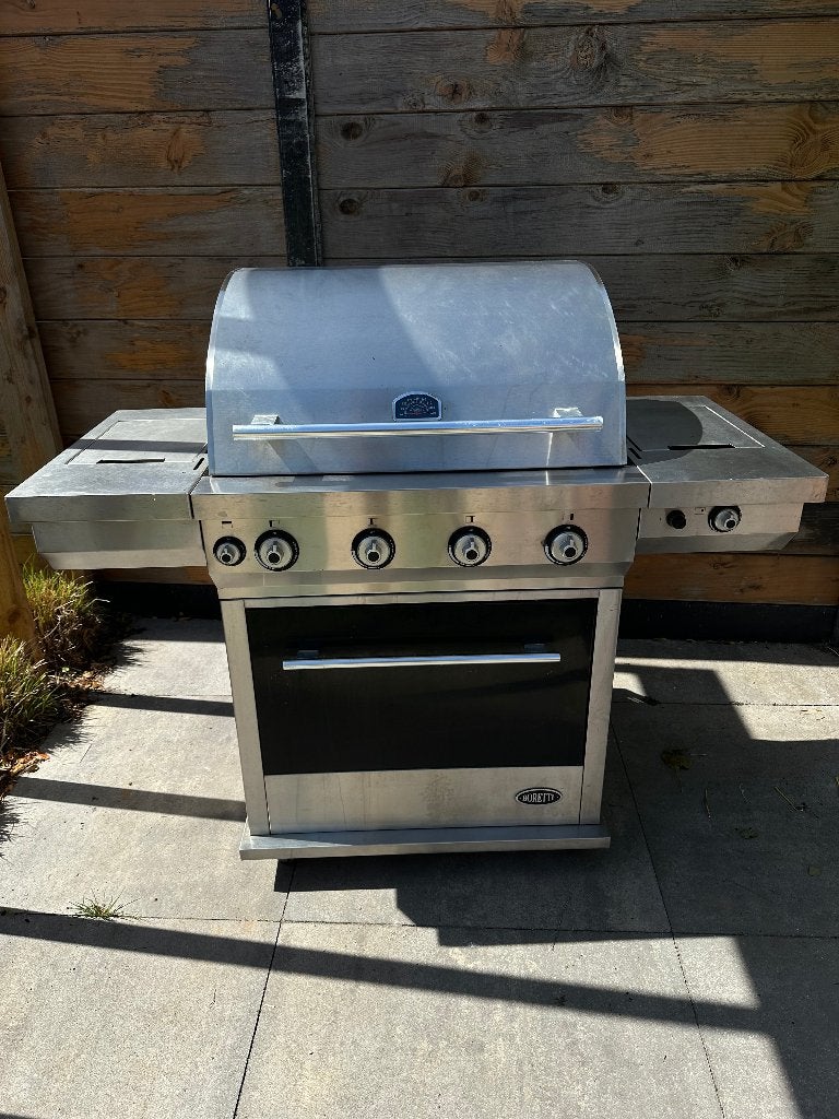 Boretti Maggiore - Design Buitenkeuken met Zijbrander - RVS, Ophalen, Gebruikt, Borretti, Gas