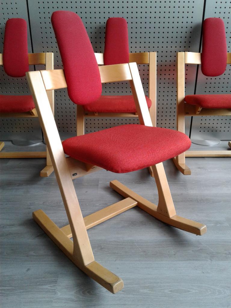 Set van 4x Stokke (Variér) Pendulum (Rood), Gebruikt!, Gebruikt, Ophalen of Verzenden, Overige materialen, Rood