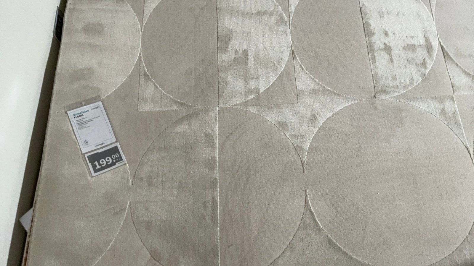 Nieuw Carpetright vlierkleed Floris 1.60 bij 2.30 m, Ophalen, 150 tot 200 cm, Beige, Rechthoekig