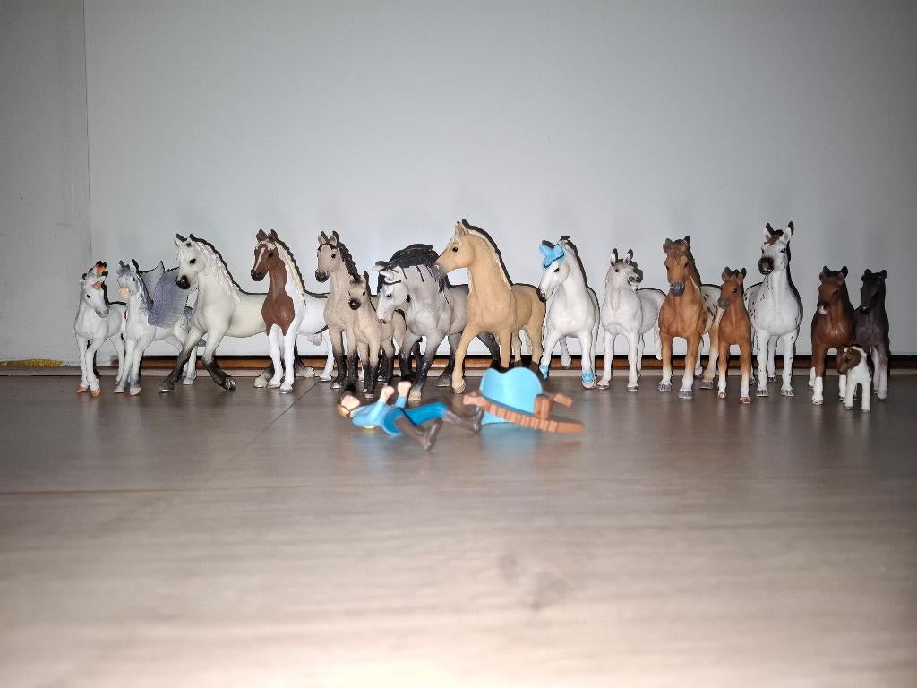 Schleich paarden, Ophalen of Verzenden, Zo goed als nieuw