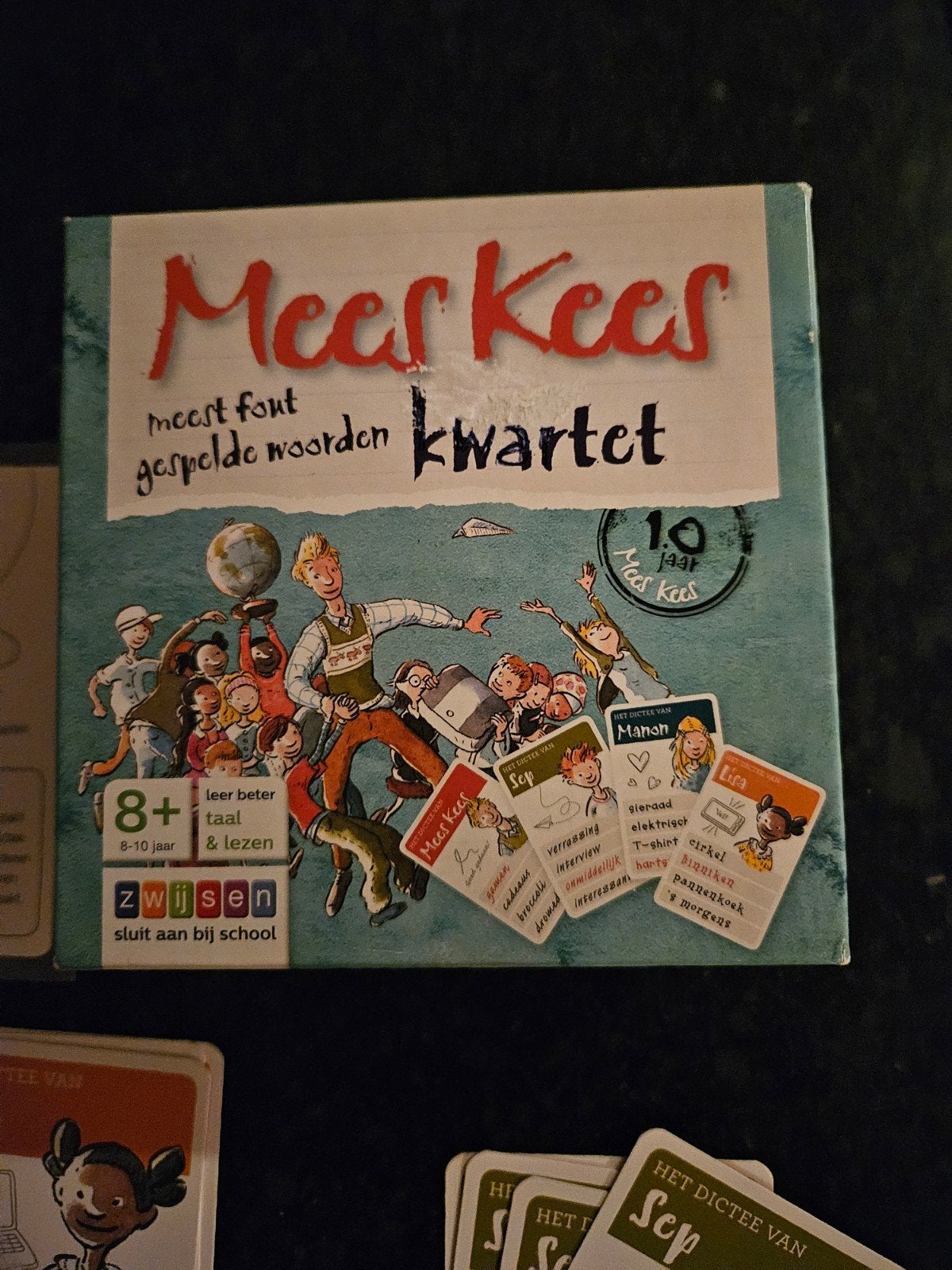 Mees Kees Kwartetspel - Educatief & Leuk!, Vijf spelers of meer, Ophalen of Verzenden, Gebruikt, Zwijsen