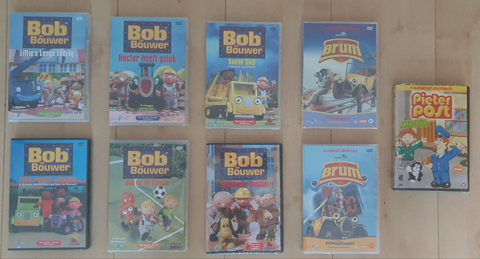 DVD's Bob de Bouwer /  Brum / Pieter Post (nieuw), Alle leeftijden, Ophalen of Verzenden, Nieuw in verpakking, Nederlands