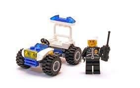 Lego 30013 City Politie quad polybag, Ophalen, Nieuw, Complete set, Lego