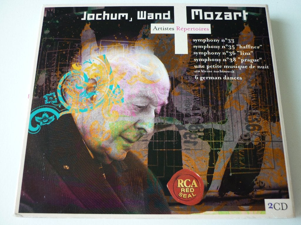 Mozart / Eugen Jochum, Gunter Wand ‎– Symphony Nº 33 / Nº 35, Gebruikt, Mozart, Digipak, Ophalen of Verzenden