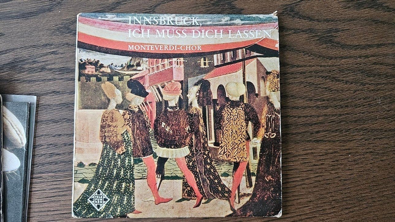 Innsbruck, ich muss dich lassen - Monteverdi-Chor, Ophalen of Verzenden, Gebruikt