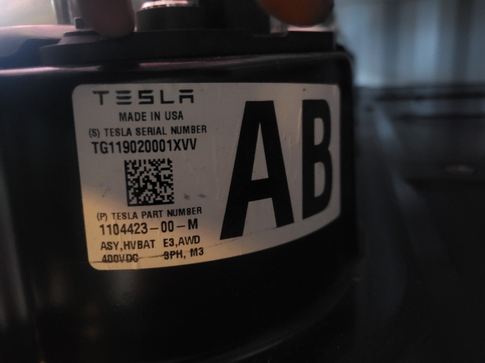 Defect Tesla Model 3 Accu Pakket 78 kWh - Onderdelen