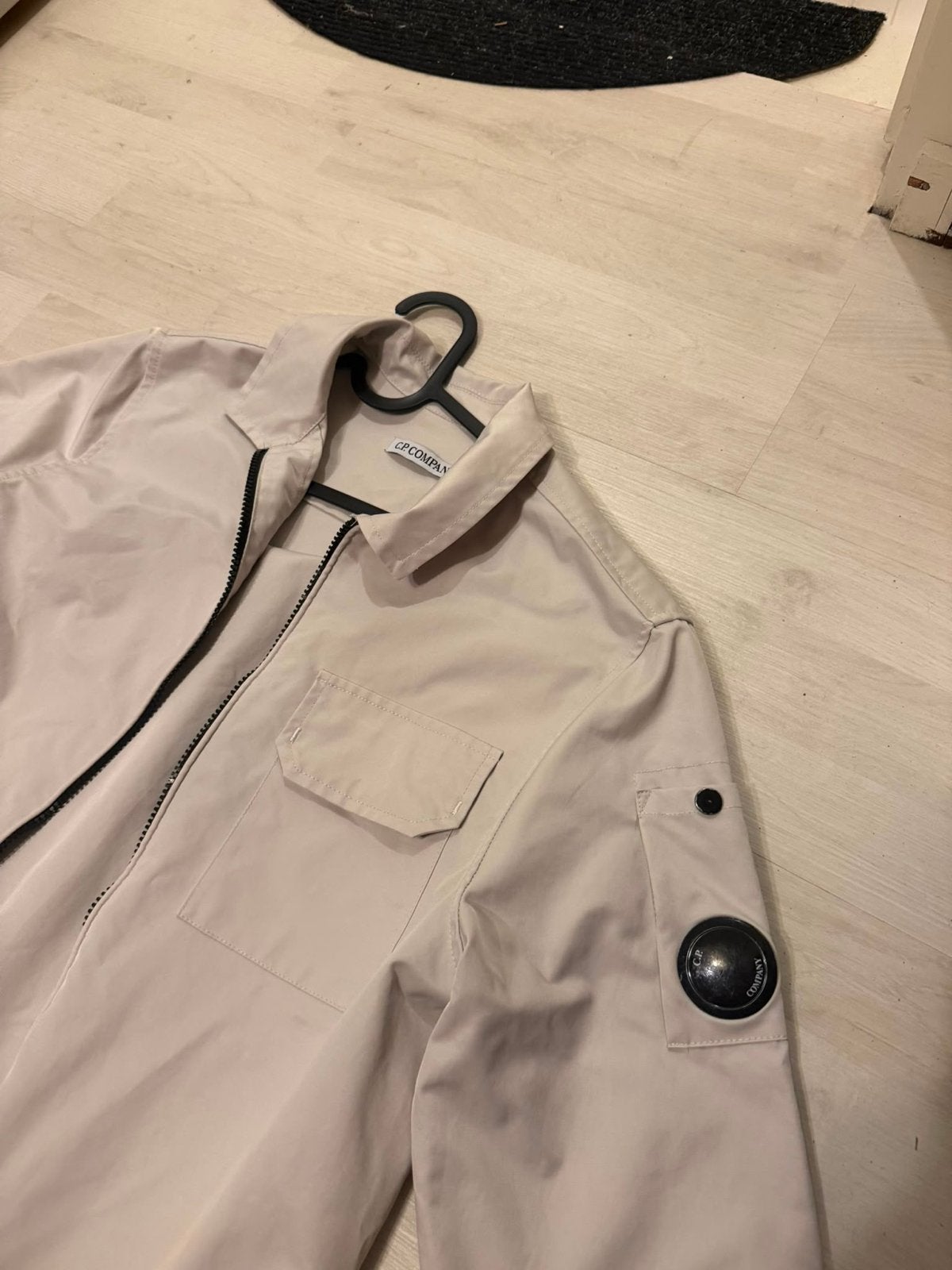 C.P. Company overshirt maat M, Kleding | Heren, Jassen | Zomer, Verzenden, Zo goed als nieuw, Maat 52/54 (L), Beige