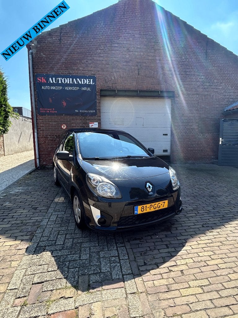 Renault Twingo 1.2 16V 2011 Zwart, Auto's, Renault, 839 kg, Twingo, 74 pk, 4 cilinders