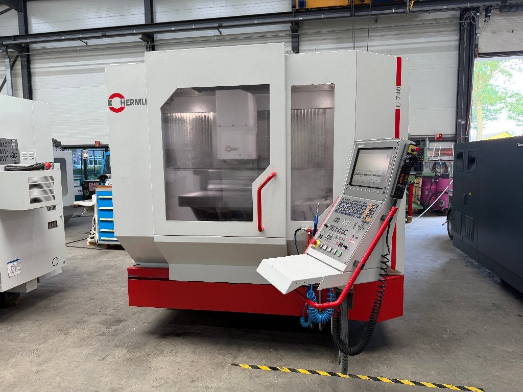 Bewerkingscentrum HERMLE U 740, Ophalen of Verzenden, Freesbank, Computergestuurd (Cnc), Gebruikt
