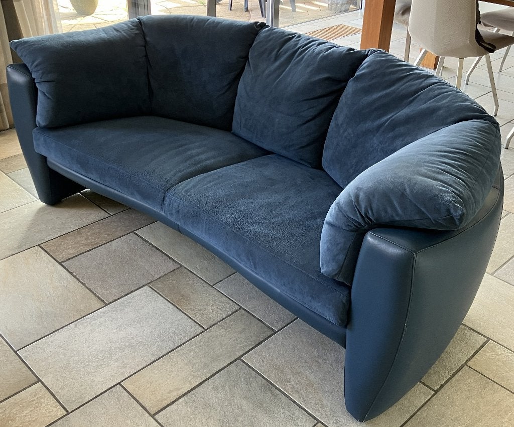 Leolux tweezits bank, Ophalen, Gebruikt, Neutraal, 150 tot 200 cm