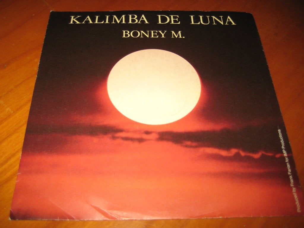 Boney M.: Kalimba de Luna, Ophalen of Verzenden, Zo goed als nieuw, Pop