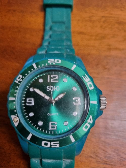 horloge heren soho quartz new york groen, Sieraden, Tassen en Uiterlijk, Overige Accessoires, Ophalen of Verzenden, 'T Olde Gre-j