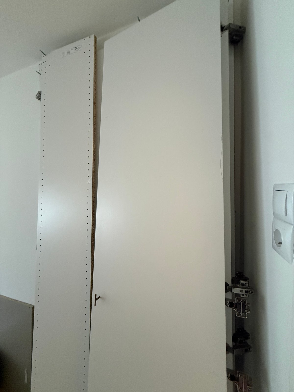 IKEA Pax Kastdeuren Forsand Wit met Gouden Greepjes (4x), Ophalen, Overige materialen, Gebruikt, 200 cm of meer
