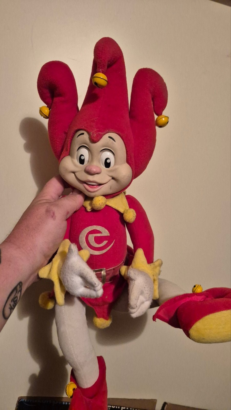 pardoes knuffel Efteling, Kinderen en Baby's, Speelgoed | Knuffels en Pluche, Gebruikt, Met geluid, Overige typen, Ophalen of Verzenden
