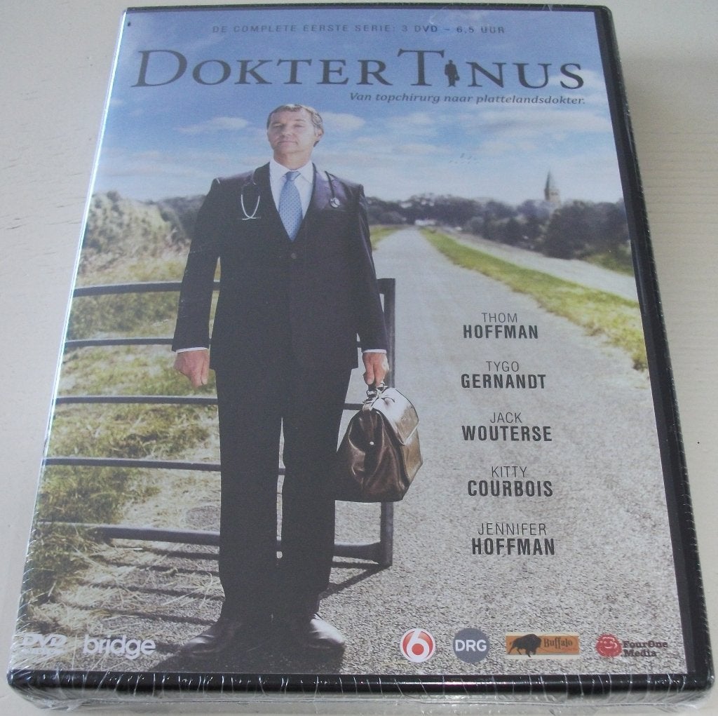 Dvd *** DOKTER TINUS *** 3-Disc Boxset Seizoen 1 *NIEUW*, Cd's en Dvd's, Alle leeftijden, Ophalen of Verzenden, Nieuw in verpakking