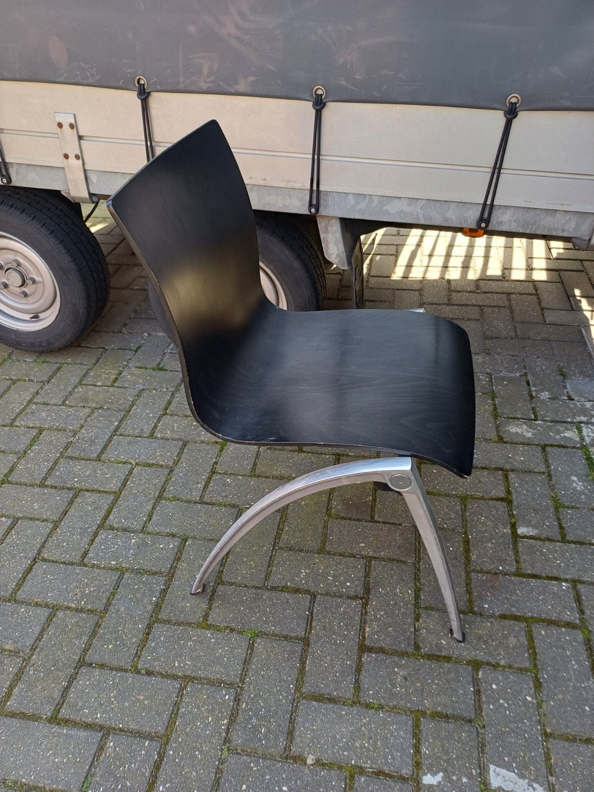 76 x vintage design stoelen partij artifort zeno stoelen, Ophalen, Gebruikt, Bruin, Vijf, Zes of meer stoelen