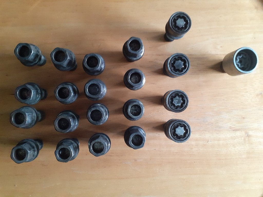Wielmoeren bol conisch met slot, Ophalen, Nieuw, Audi