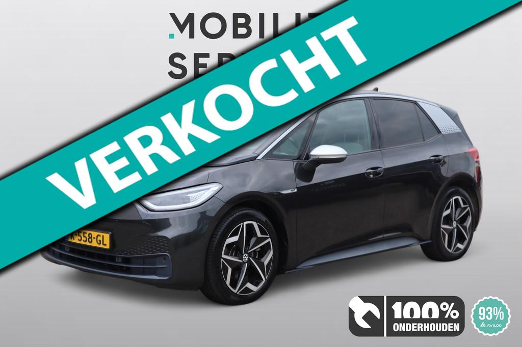 Volkswagen ID.3 First Plus 58 kWh SOH93% CarPlay Clima LED L, 966 min, Gebruikt, ID.3, Origineel Nederlands
