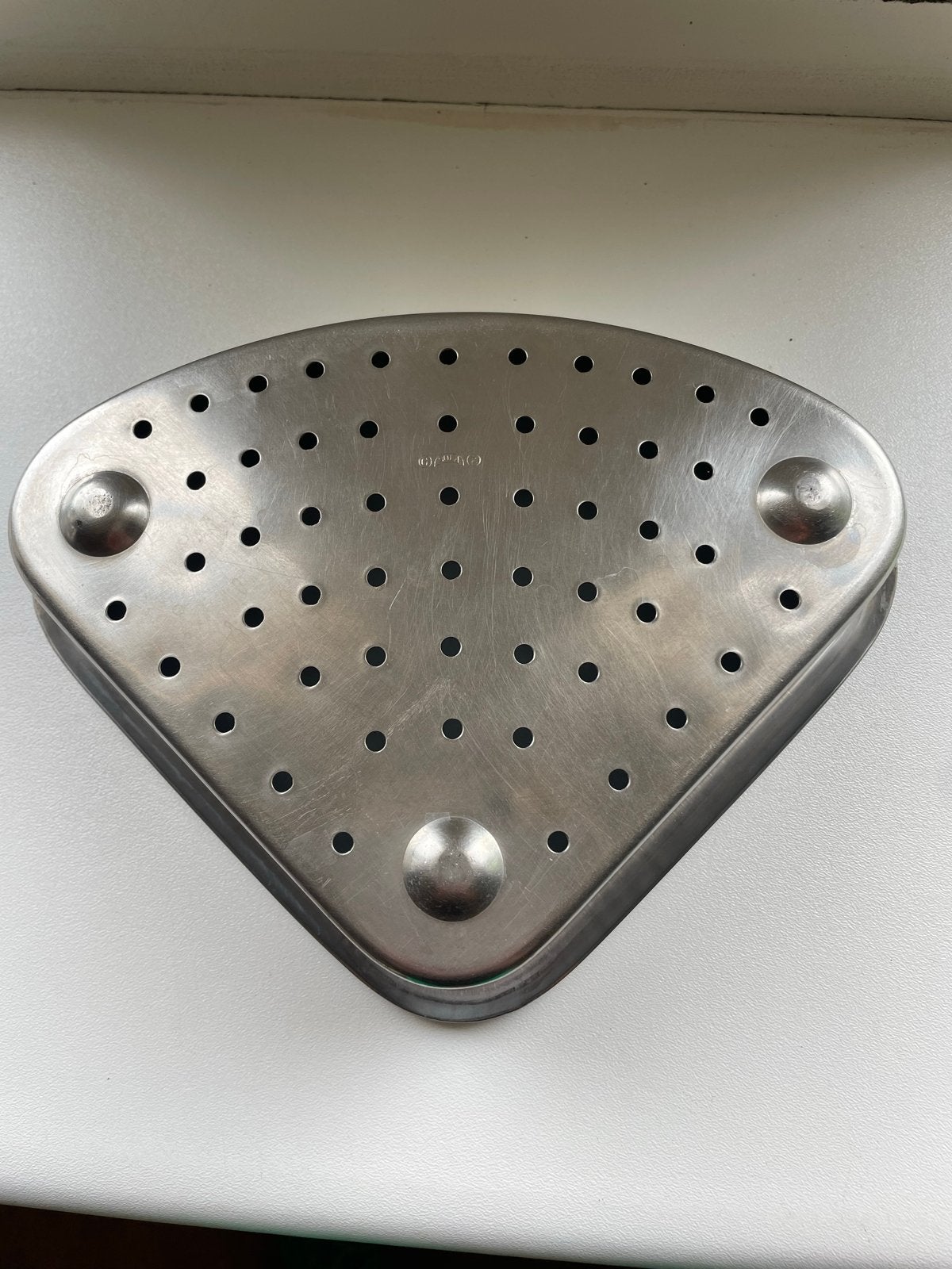Vintage Aluminium Hoek Gootsteen Bakje, Ophalen