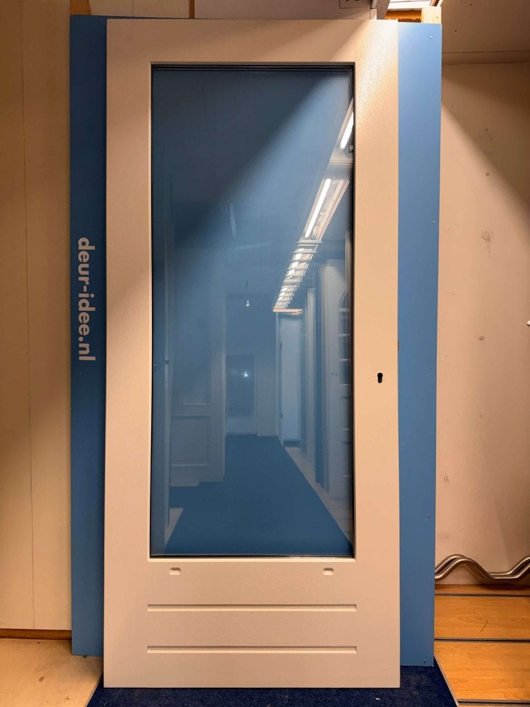 Hardhouten terrasdeur, 80 tot 100 cm, Niet ingevuld, Nieuw, Buitendeur