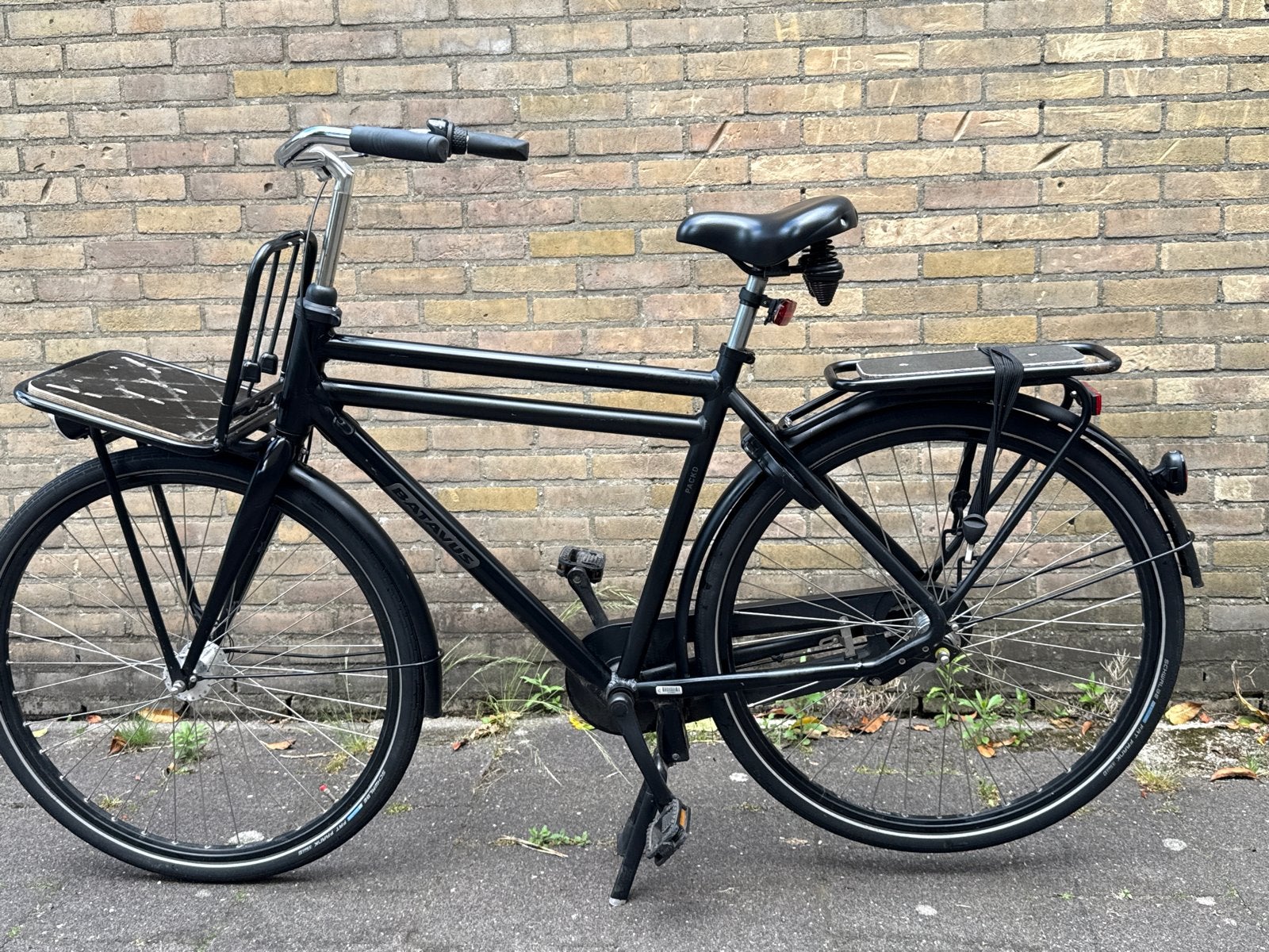 Batavus Stadsfiets met Voordrager - 55 cm Frame, Fietsen en Brommers, Fietsen | Heren | Herenfietsen, Ophalen, Terugtraprem, Gebruikt