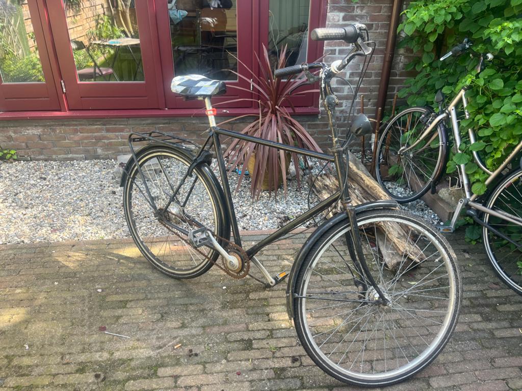 Herenfiets - stationsfiets, Fietsen en Brommers, Ophalen, Gebruikt