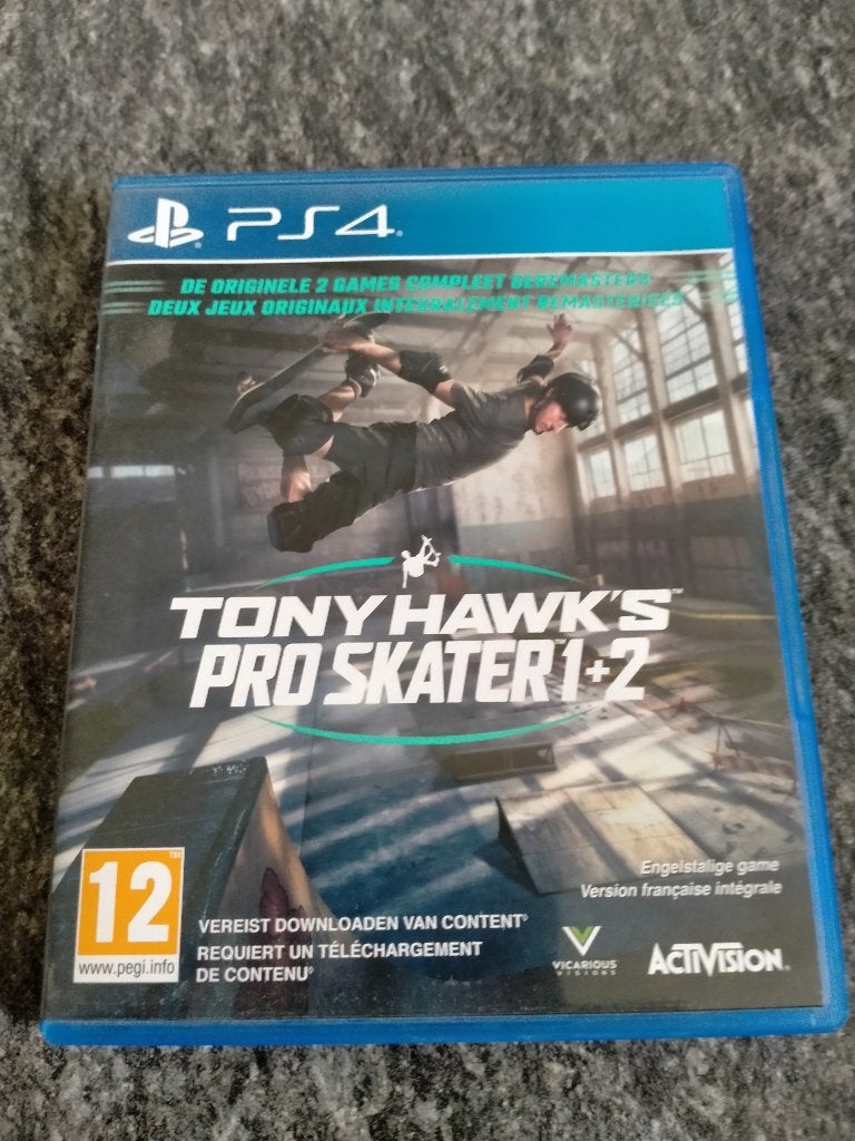 tony hawk's pro skater 1+2    ps4, Ophalen, 1 speler, Zo goed als nieuw, Sport