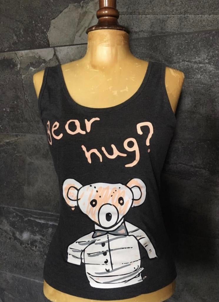 Bear hug? Topje grijs love to lounge diverse, Ophalen of Verzenden, Zo goed als nieuw, Meisje, Shirt of Longsleeve
