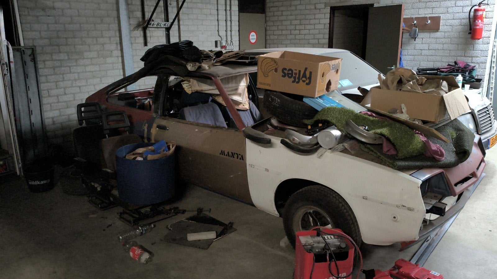 gezocht manta b onderdelen, Ophalen, Opel