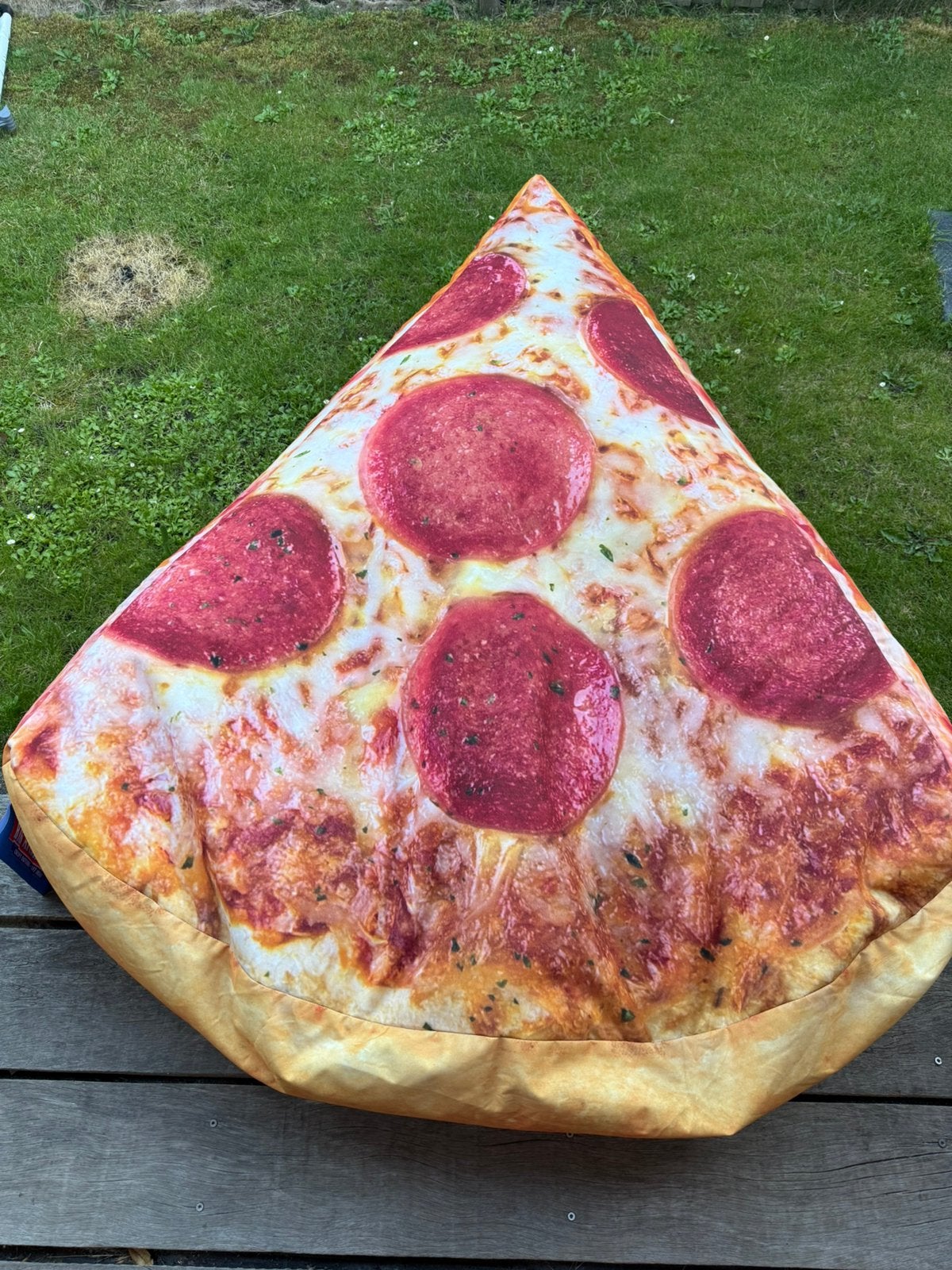 Zitzak pizza dr oetker, Ophalen, Zo goed als nieuw, Meerkleurig, Zitzak