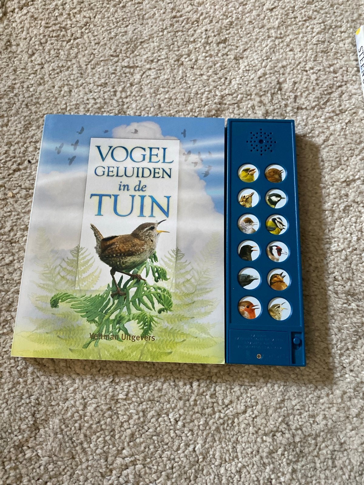 Vogelgeluiden in de Tuin - Interactief Boek met Geluiden, Boeken, Ophalen of Verzenden, Zo goed als nieuw