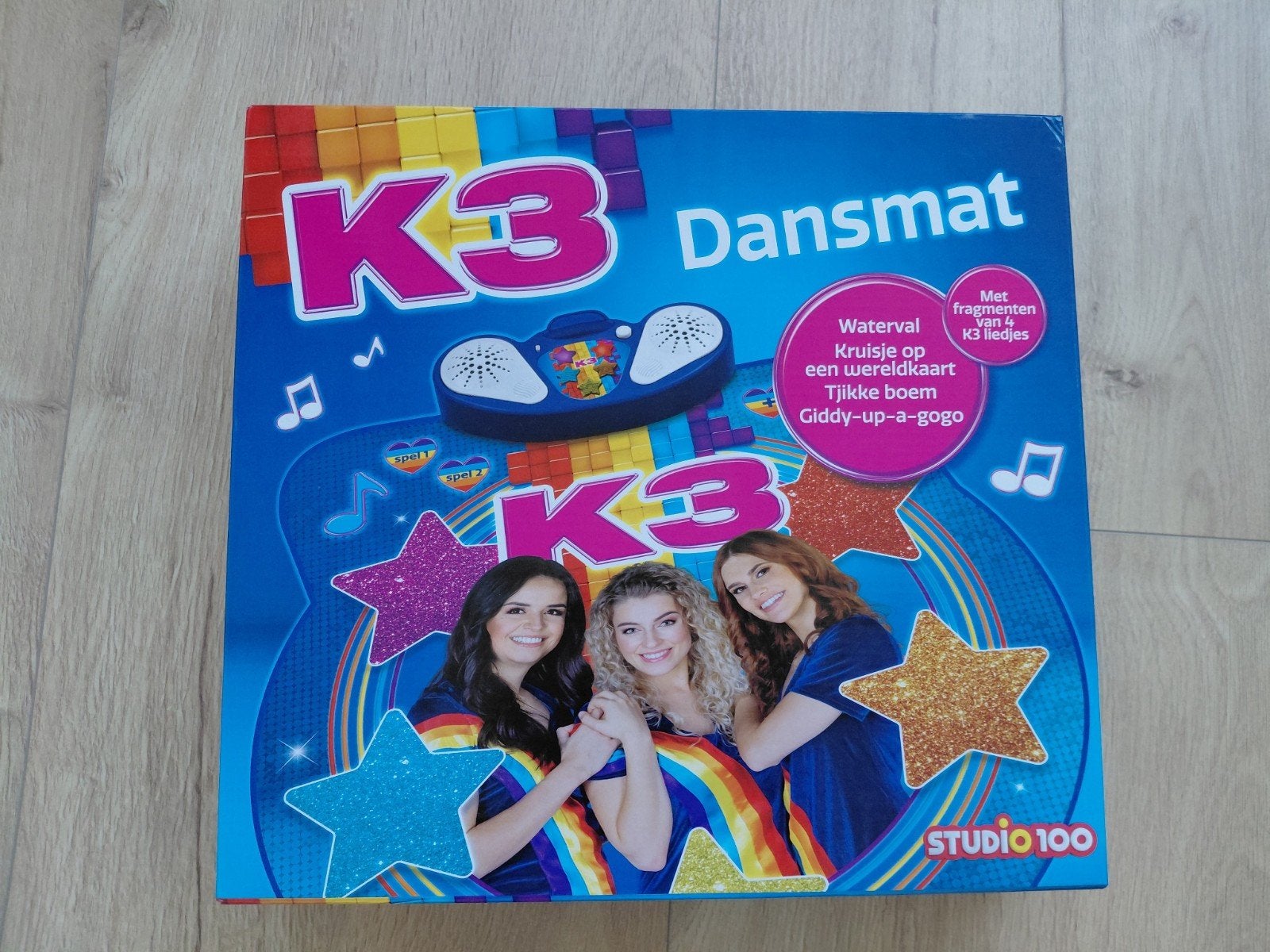 Dansmat K3 (met doos), Kinderen en Baby's, Speelgoed | Educatief en Creatief, Ophalen of Verzenden, Zo goed als nieuw, Met geluid