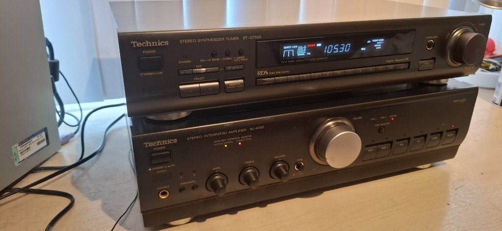 Technics SU-A700 plus Tuner 550 mooie set!!!!!!!, Verzenden, Zo goed als nieuw