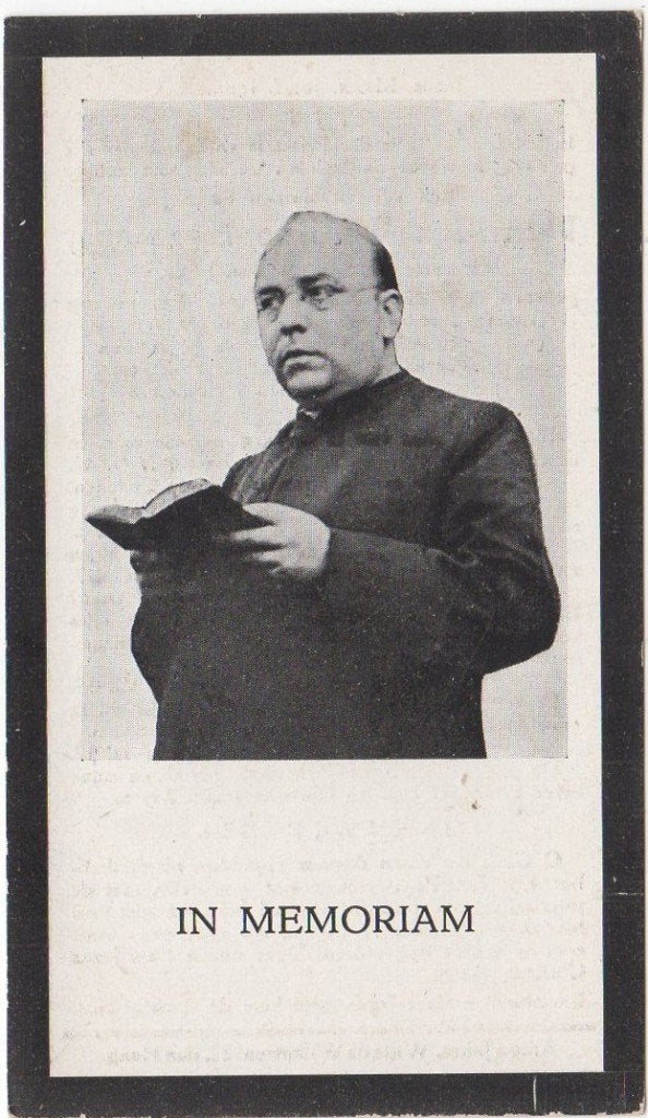 Pater Henricus Hermans 1864 Sittard + 1922 Den Haag, 57 jr, Verzamelen, Bidprentjes en Rouwkaarten, Verzenden