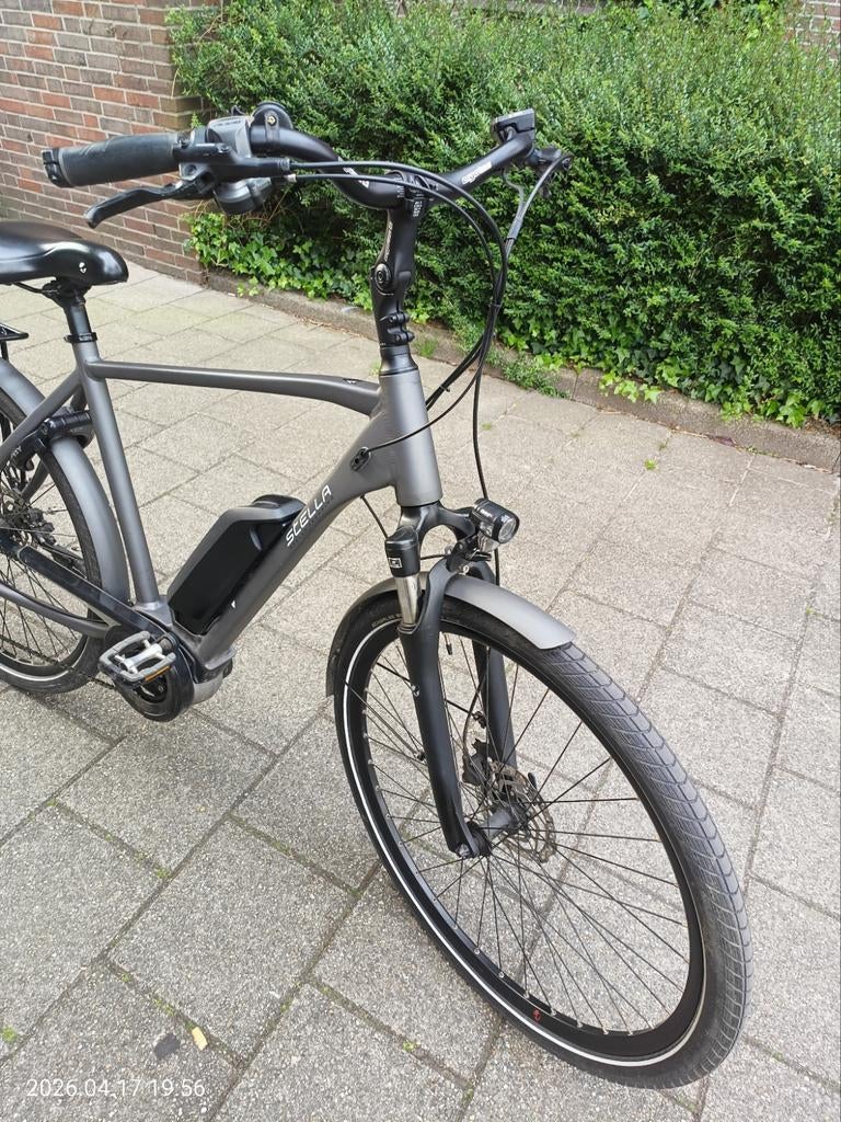 Elektrische Fiets met Bosch middenmotor 3366km, Zo goed als nieuw, 50 km per accu of meer, 55 tot 59 cm, Ophalen