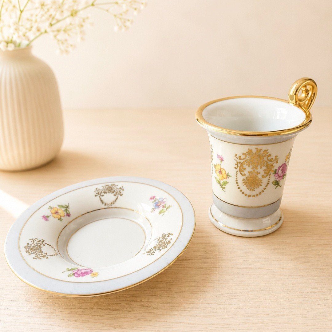 servies kopje met schotel, Antiek en Kunst, Ophalen of Verzenden