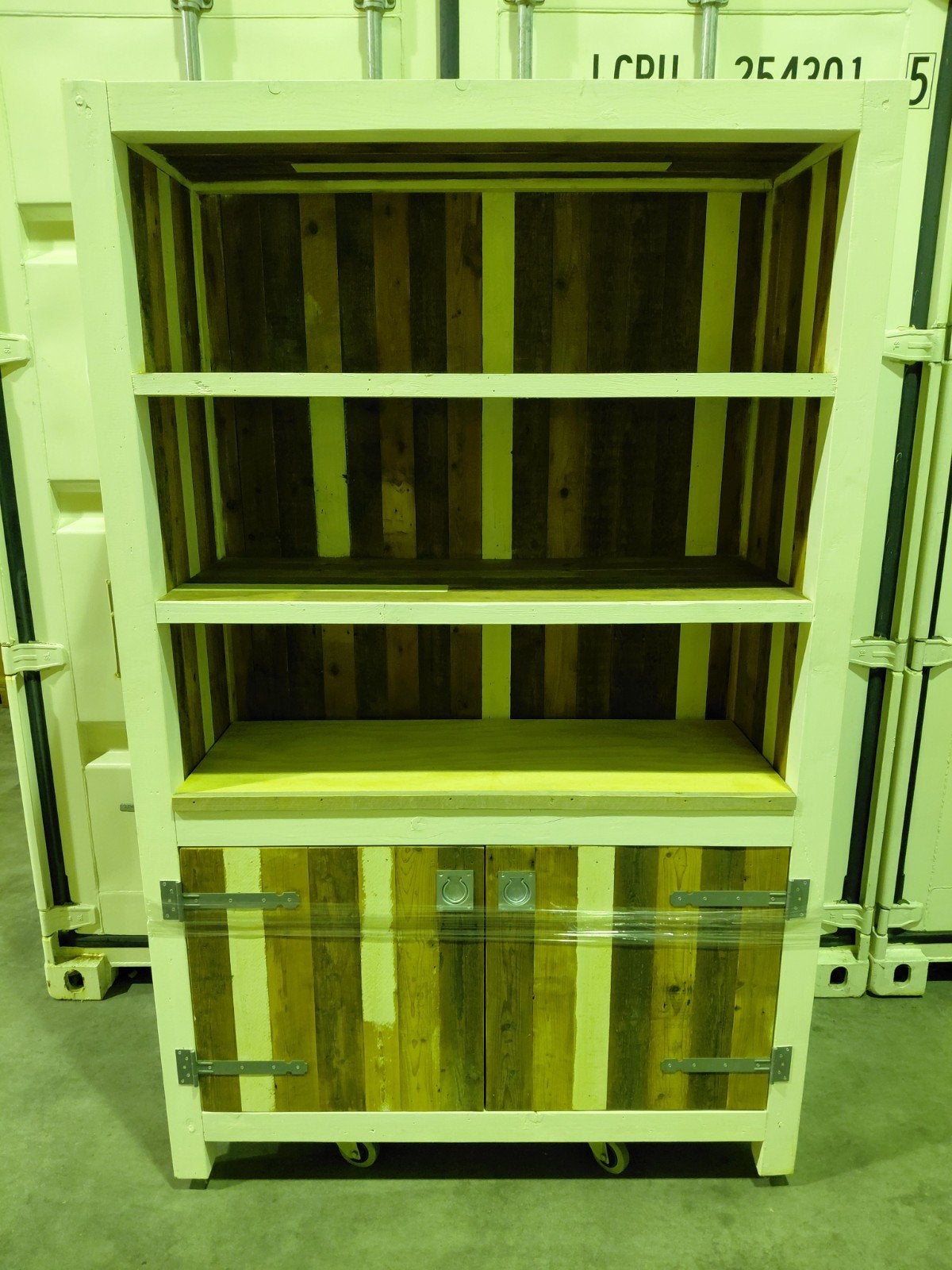 kast steigerhout, Ophalen, Gebruikt