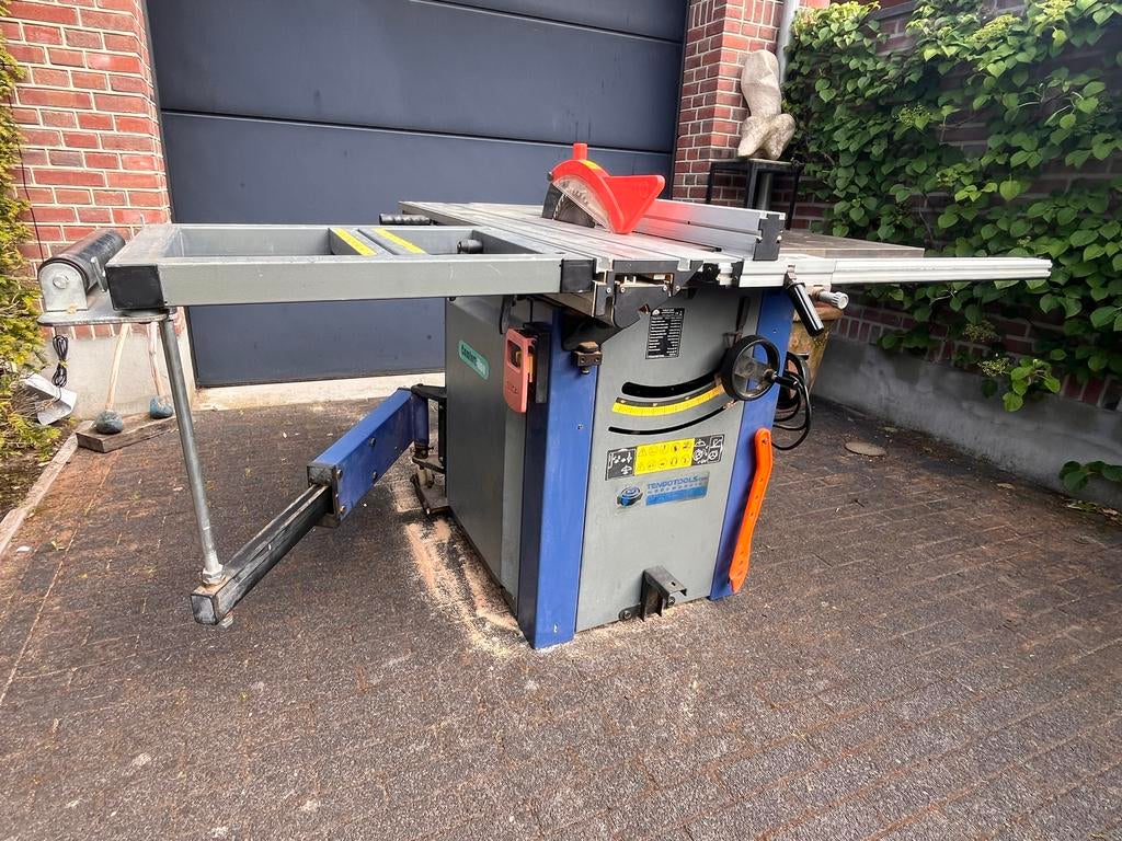 Tendotools Paneelzaag Sliding TT1300 - Professionele Zaagtaf, Doe-het-zelf en Verbouw, Gereedschap | Zaagmachines, Ophalen, Cirkelzaag