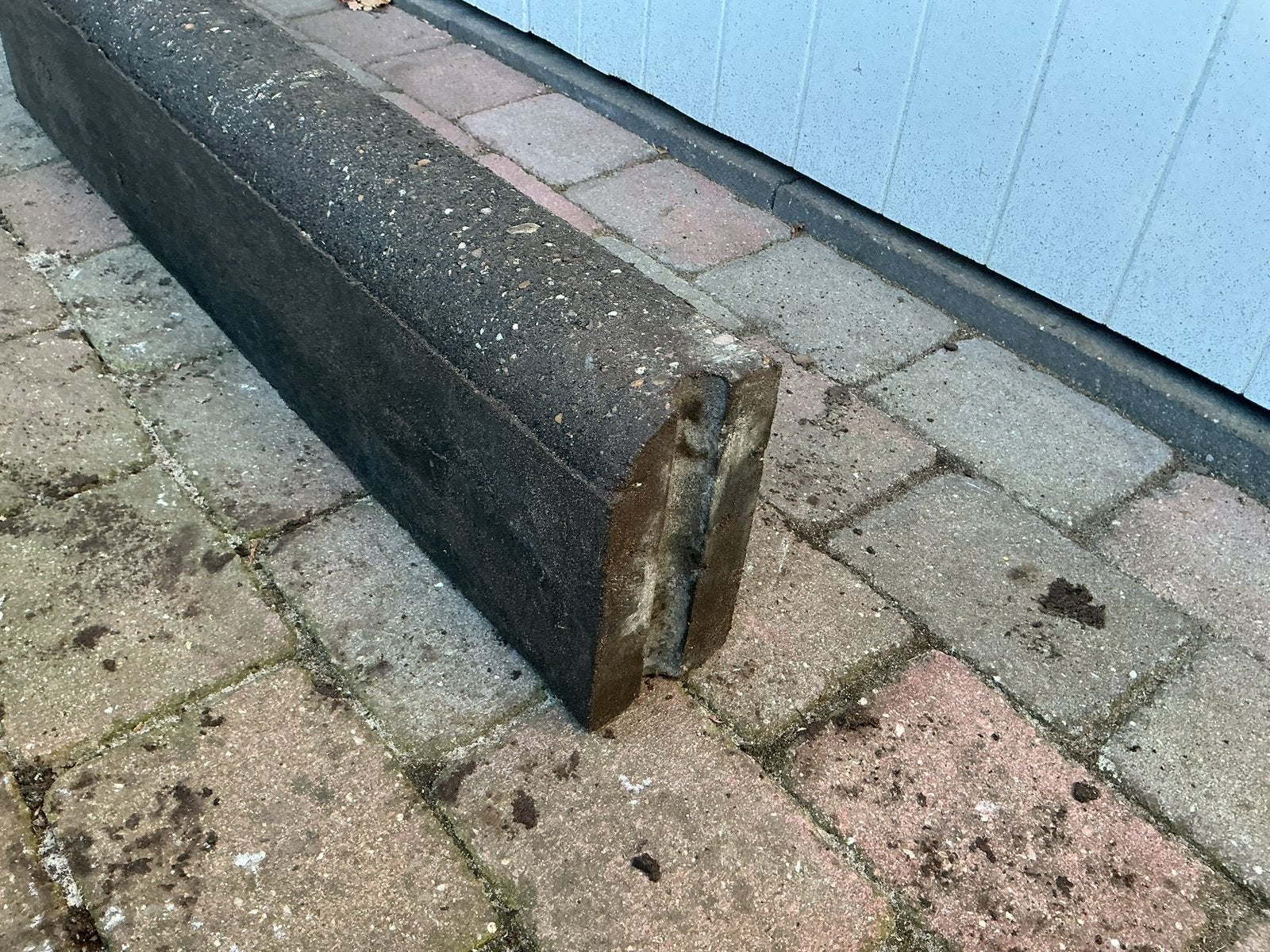 Opsluibanden antracietgrijs 10x20x100 cm, Tuin en Terras, Ophalen, 100 tot 200 cm, Overige typen, Minder dan 25 cm