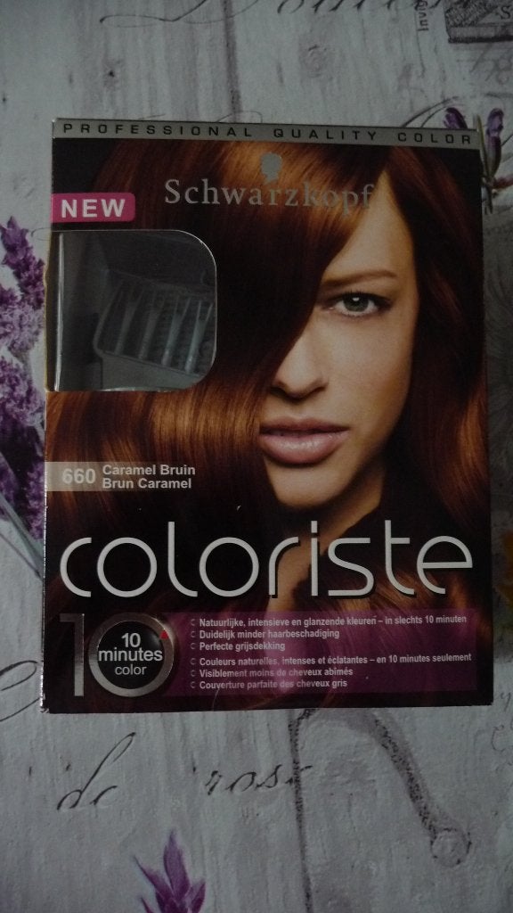 Schwarzkopf Coloriste 660 Caramel Bruin Haarverf, Ophalen of Verzenden, Nieuw, Haarverzorger of -hersteller
