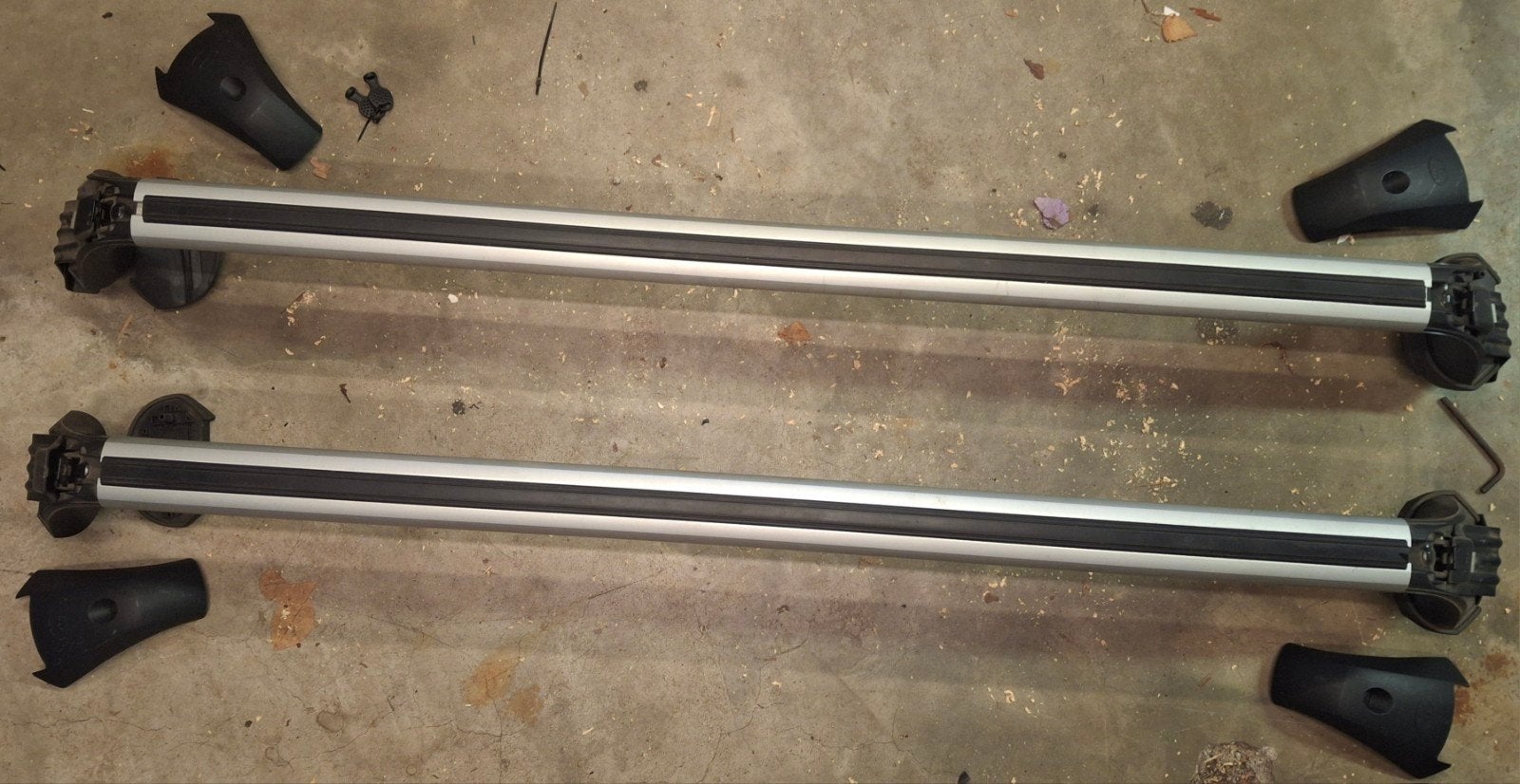 Dakdragers voor Toyota Corolla Verso (Max 75 kg), Ophalen