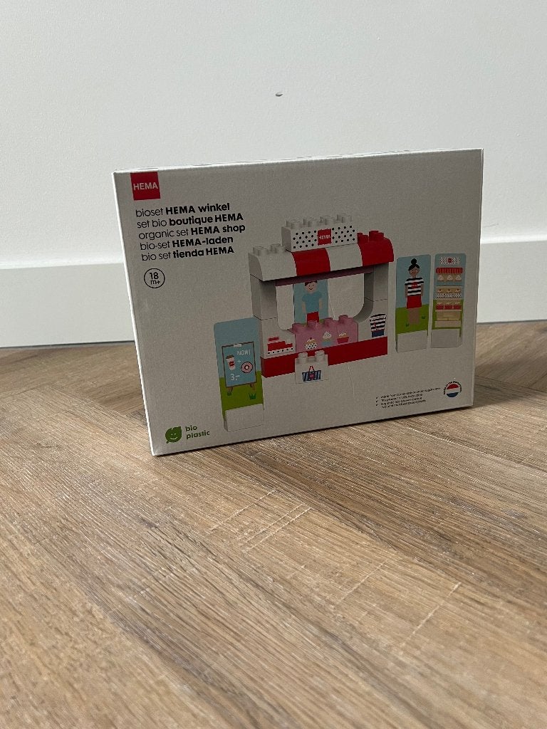 Nieuw wit Hema Duplo compatible winkel bouwset speelgoed, Ophalen of Verzenden, Nieuw