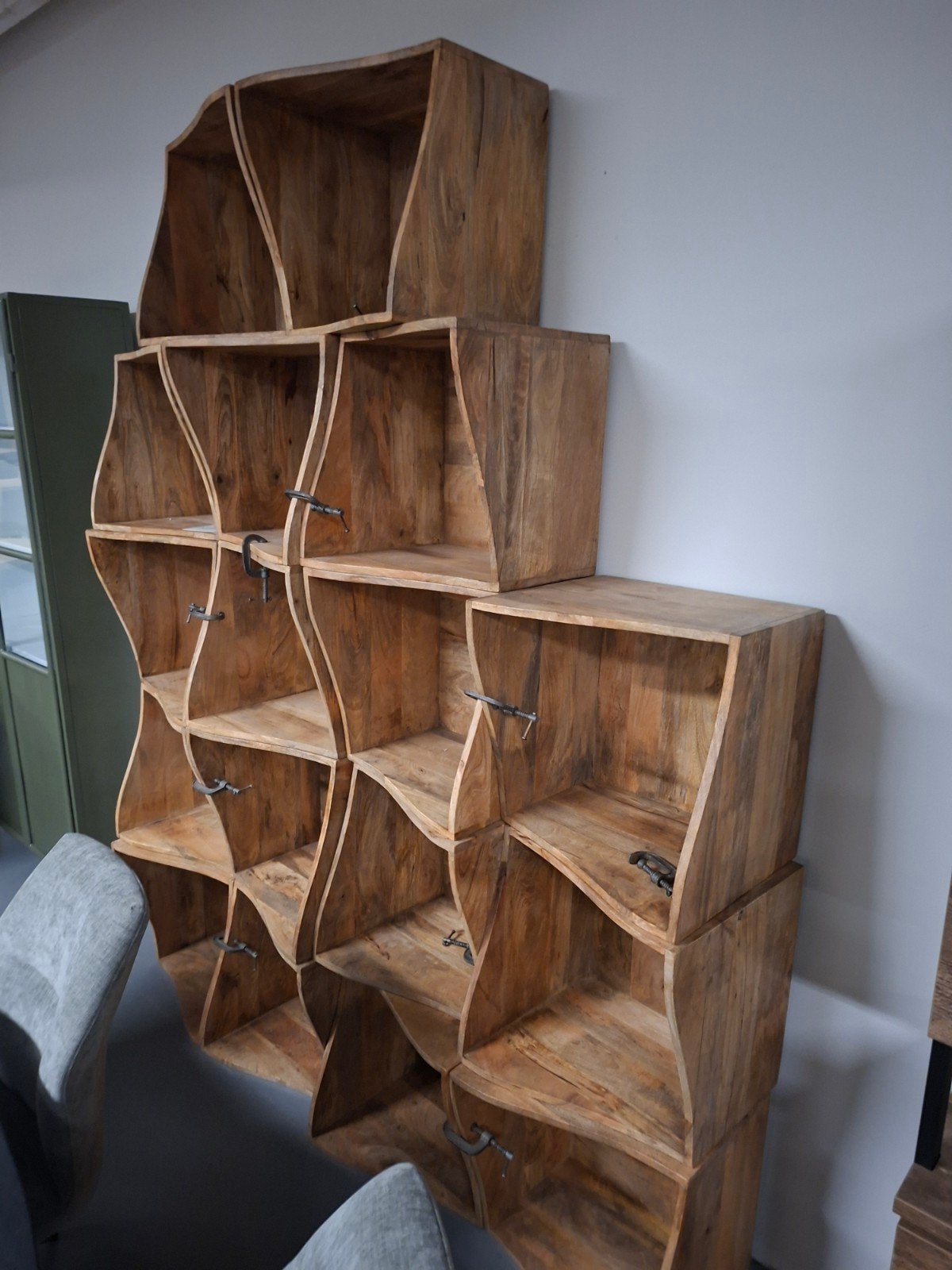 Unieke vakkenkast - Modulair Design, Ophalen, Zo goed als nieuw
