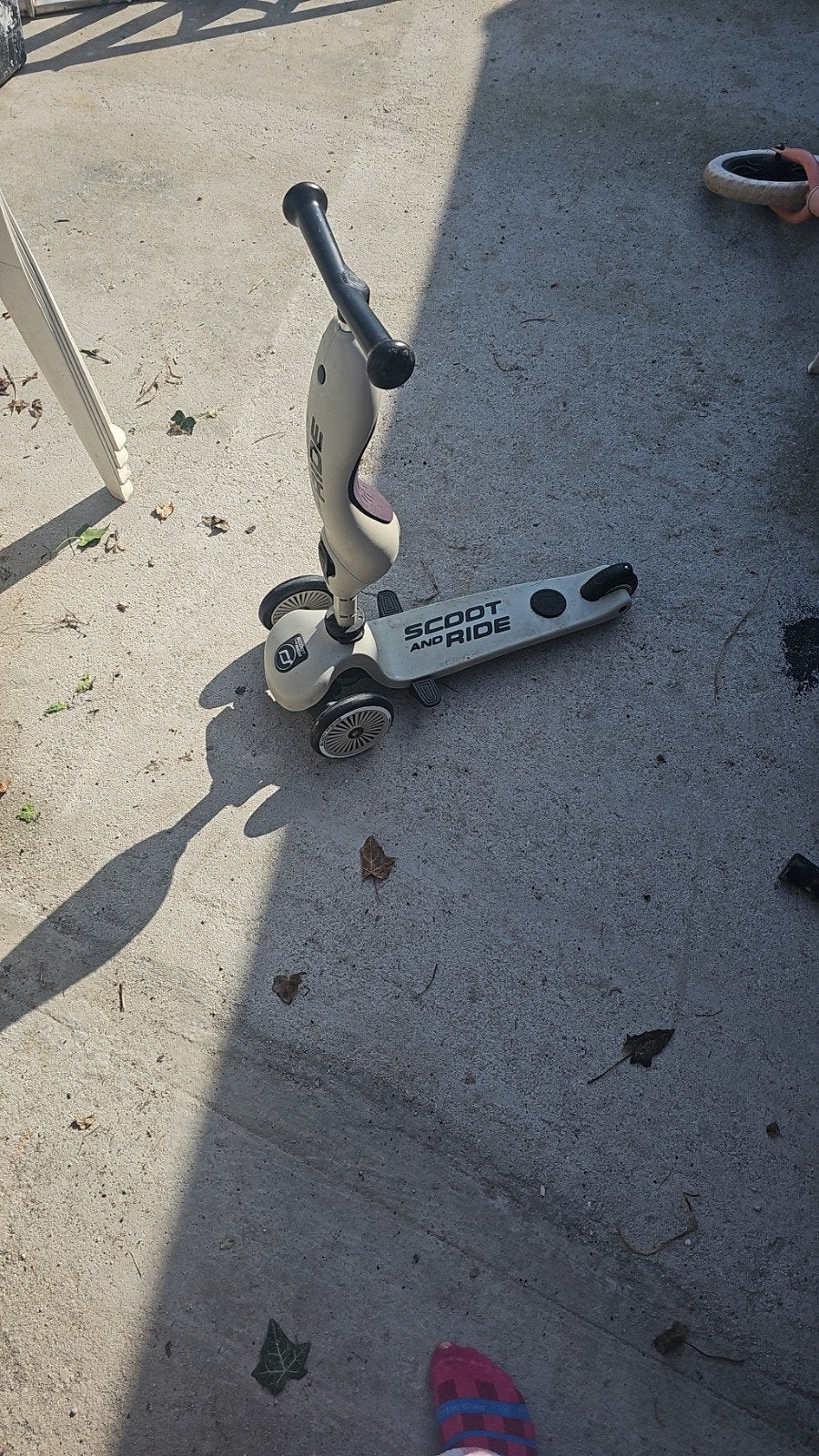 Scoot and Ride step / loopfietsje 2-in-1, Ophalen of Verzenden, Zo goed als nieuw, Gewone step, Scoot and Ride