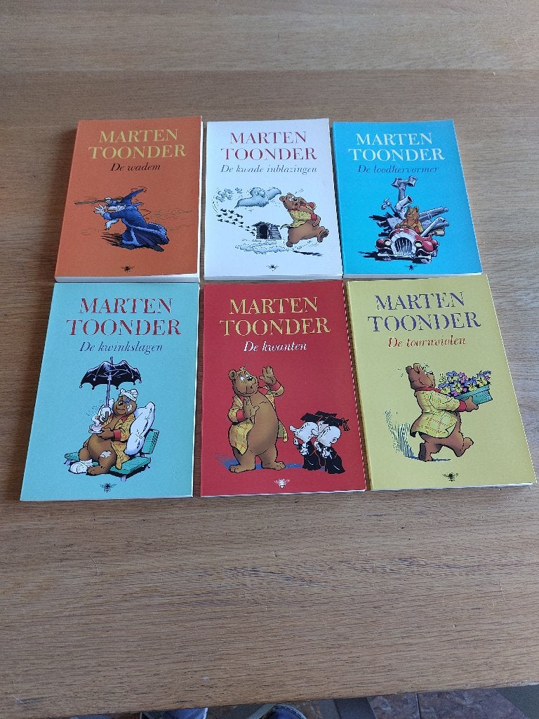 Marten Toonder. Tom Poes. Complete serie gouden Bommeltjes, Marten Toonder, Complete serie of reeks, Ophalen of Verzenden, Zo goed als nieuw