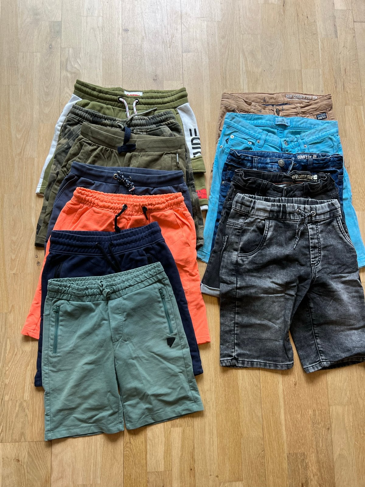Jongens korte broeken maat 146-152, diverse kleuren, Ophalen of Verzenden, Gebruikt, Jongen, Broek