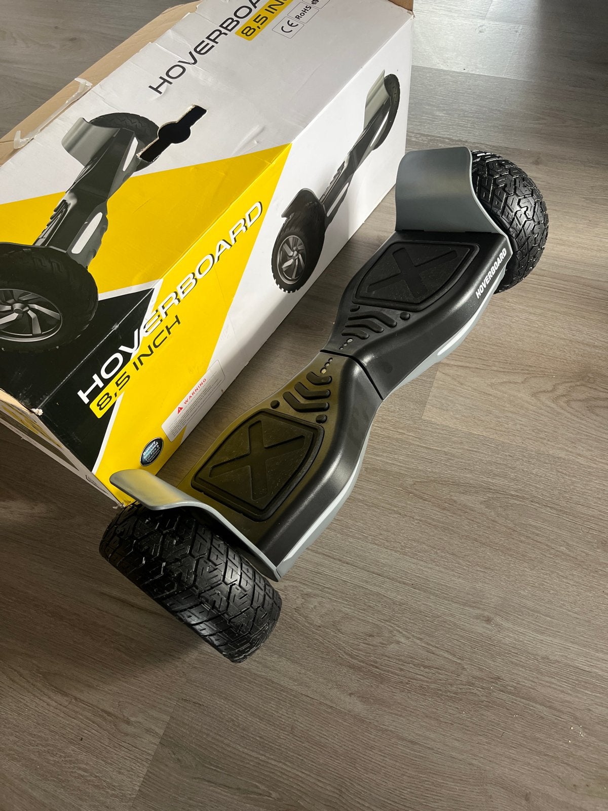 Denver Hoverboard 8.5 inch met hoverkart / karretje, Ophalen, Nieuw, Elektrische step (E-scooter)