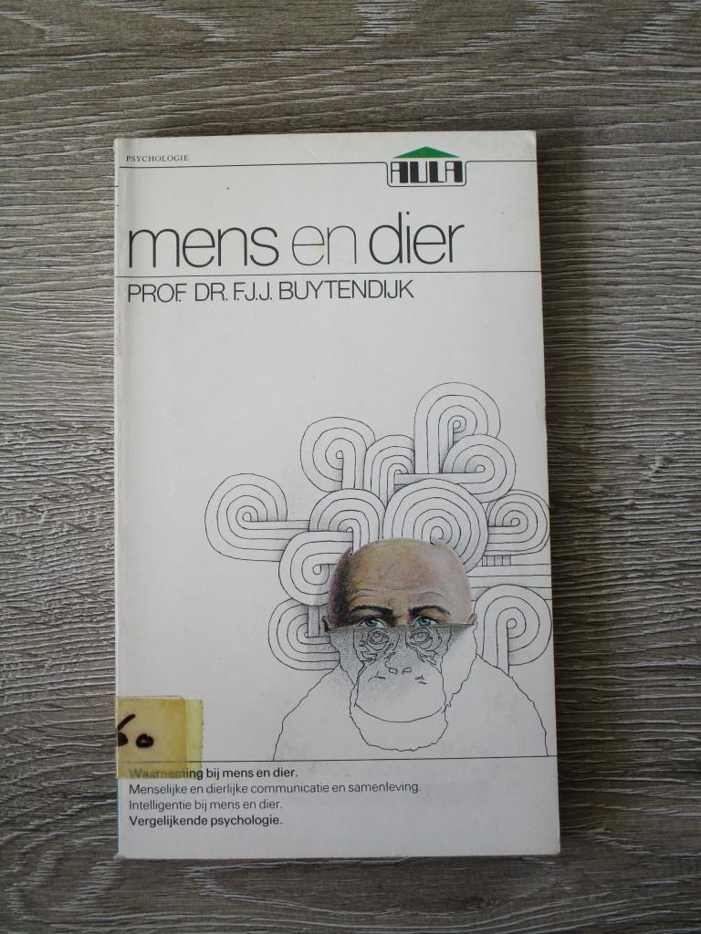 Mens en dier - Prof. Dr. F.J.J. Buytendijk, Ophalen of Verzenden, Gelezen, Overige diersoorten