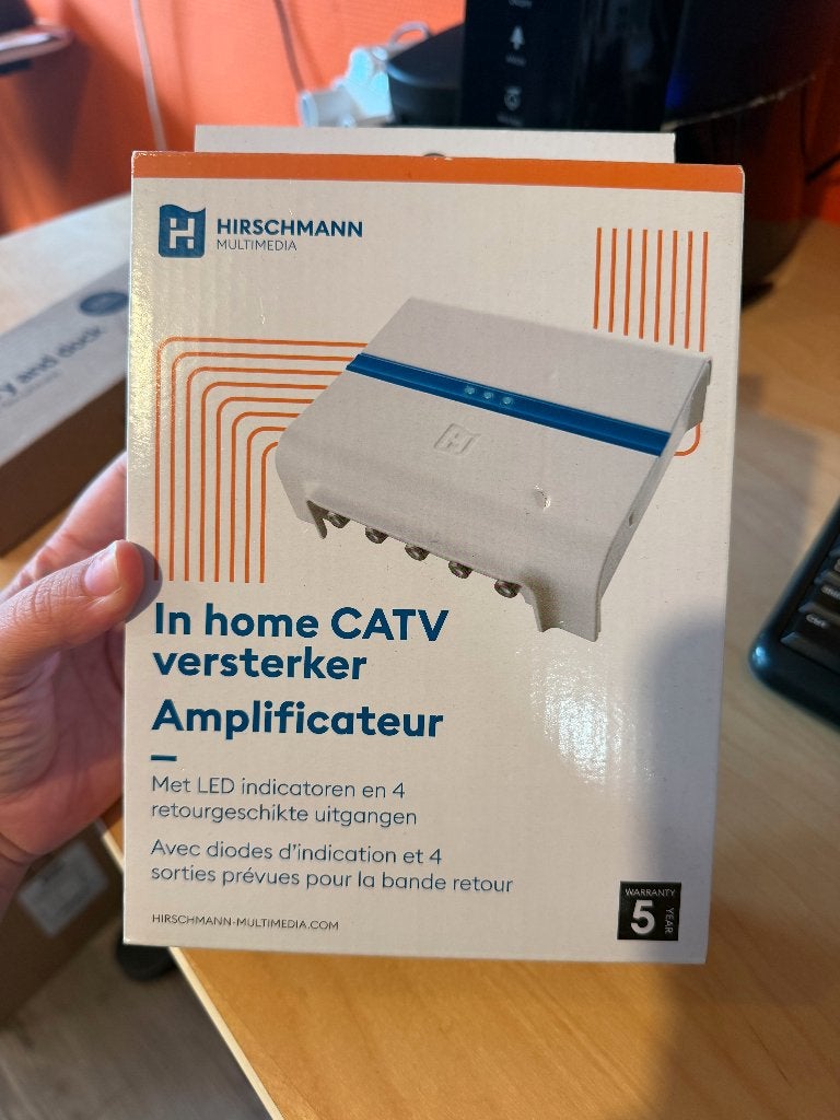 Hirschmann HMV41 CAI Versterker, Ophalen of Verzenden, Nieuw