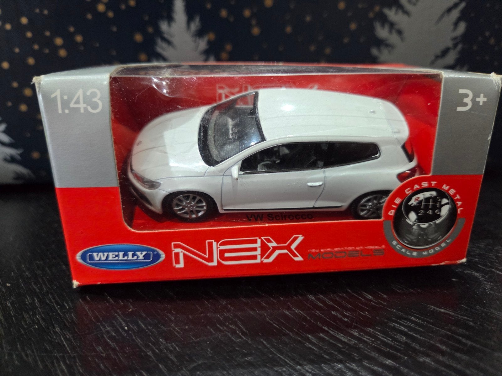 Vw Scirocco Welly Nex 1:43, Ophalen of Verzenden, Gebruikt, Auto, Overige merken